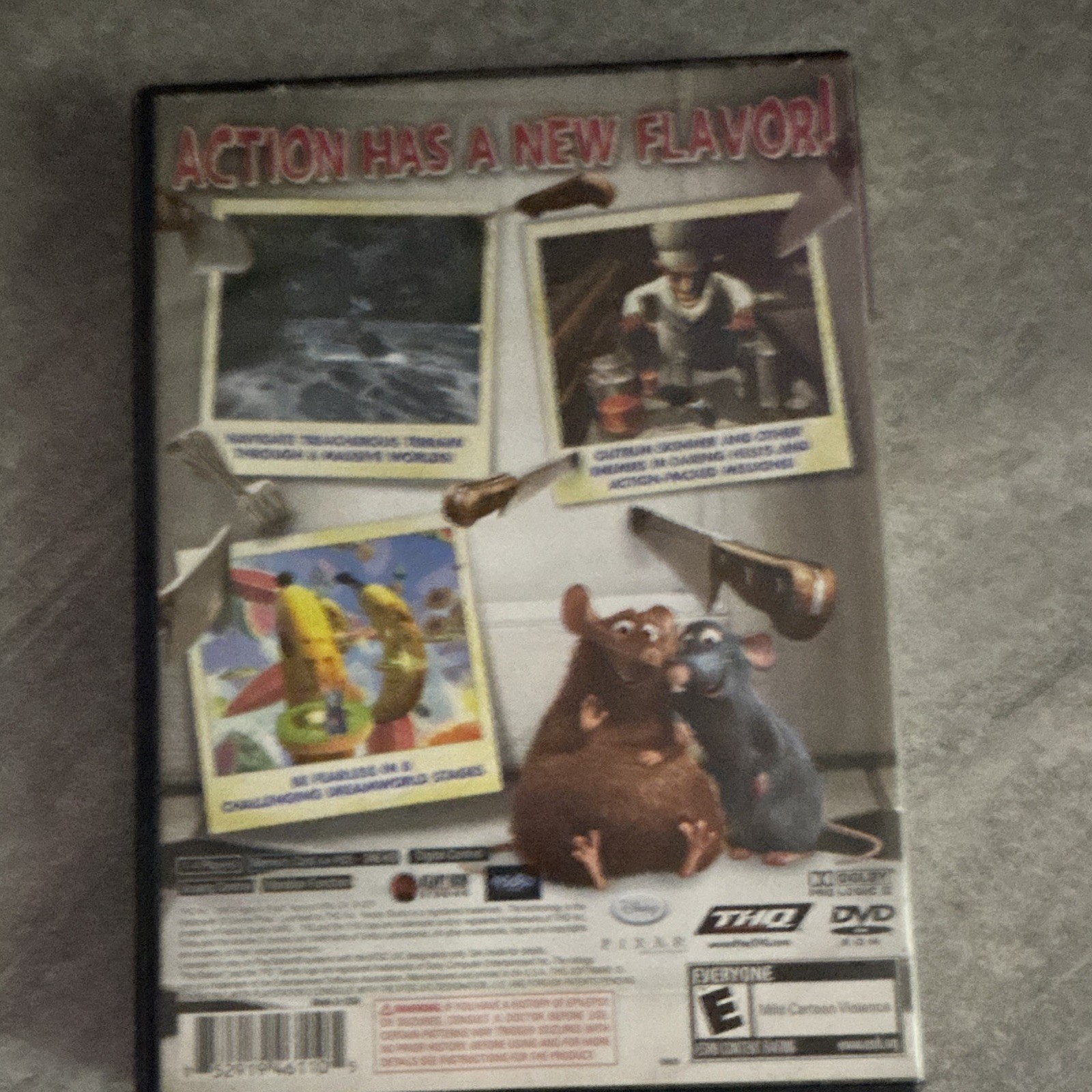 THQ Ratatouille Sony PlayStation 2 PS2 Action Adventure E Manual Included