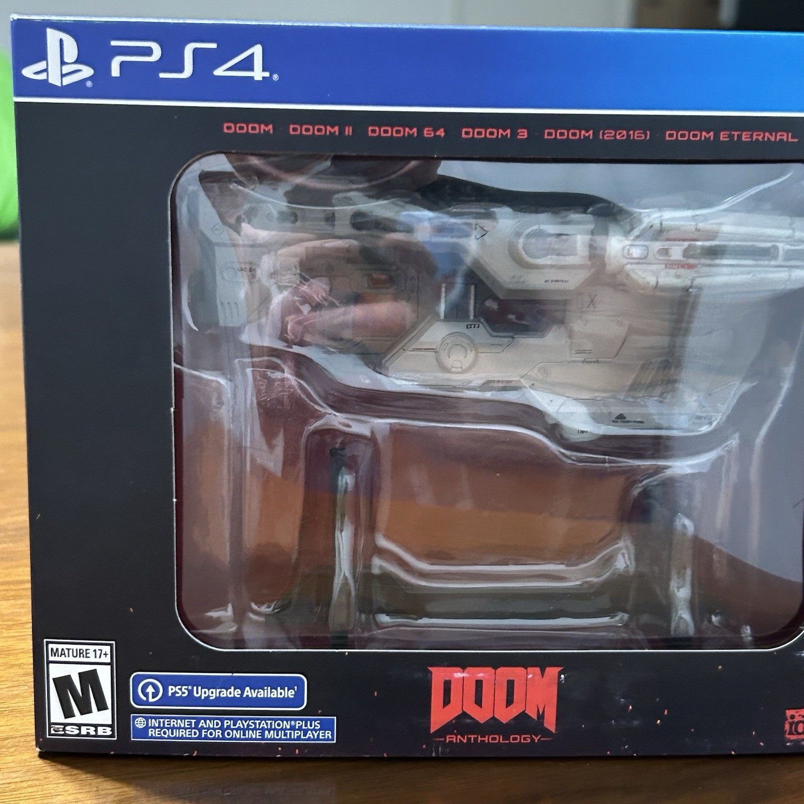 DOOM ANTHOLOGY Collector’s Edition For PS4 Upgrade to PS5 BRAND NEW 6 Doom Games