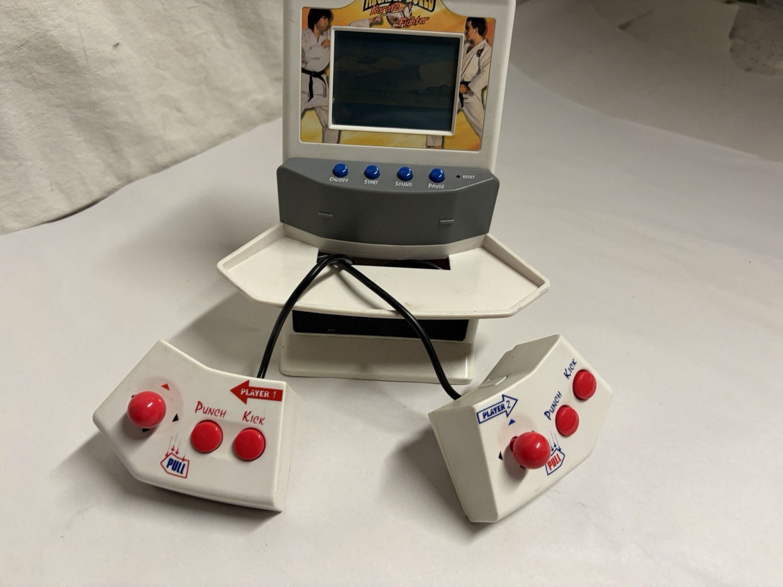 Arcades World Karate Fighter Small Game Console ( Read Description)
