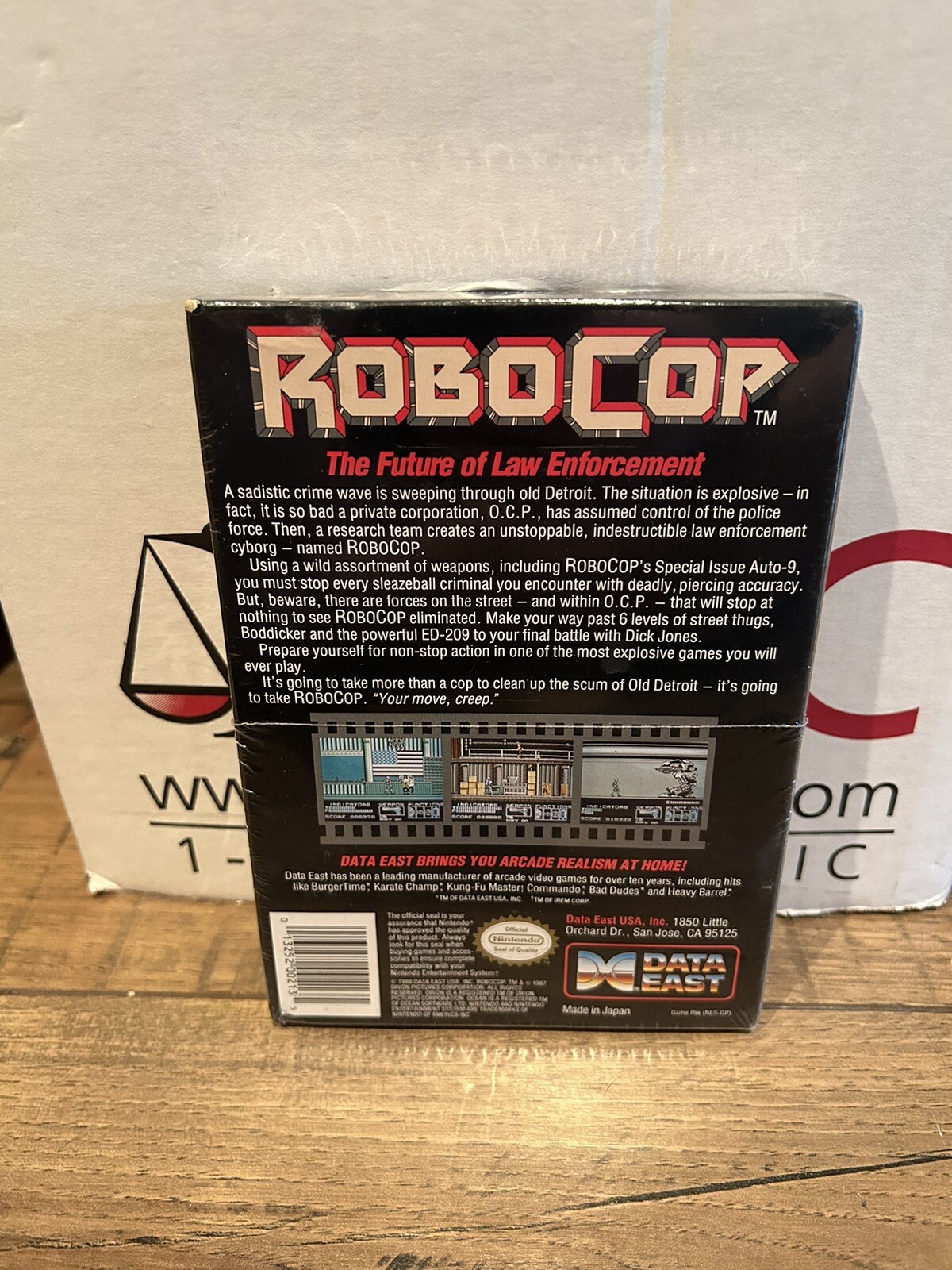Robocop NES Factory Sealed Unopened BRAND NEW Nintendo