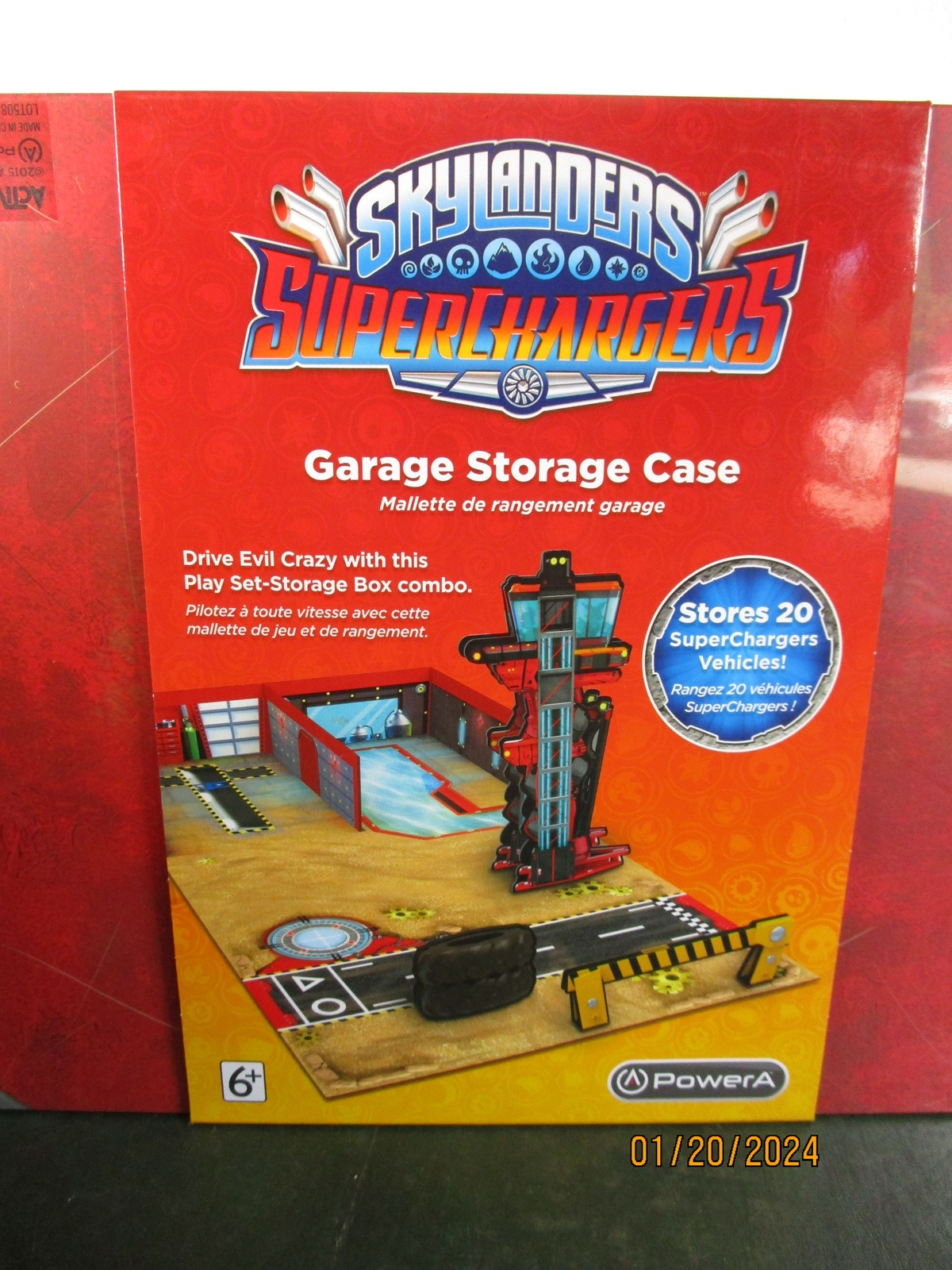 Activision Skylanders Superchargers Garage Storage Case