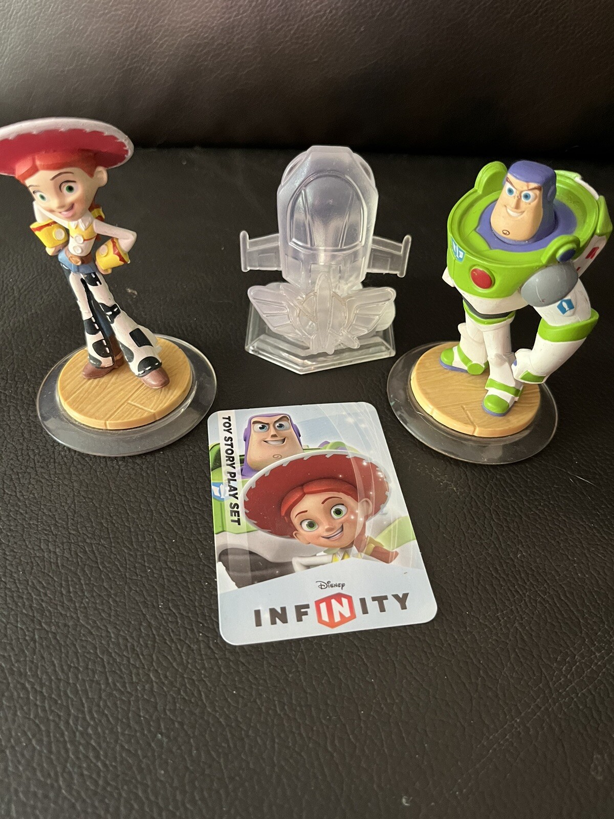Disney Infinity 1.0 Toy Story Playset Set of 3 & card, Buzz Lightyear & Jessie