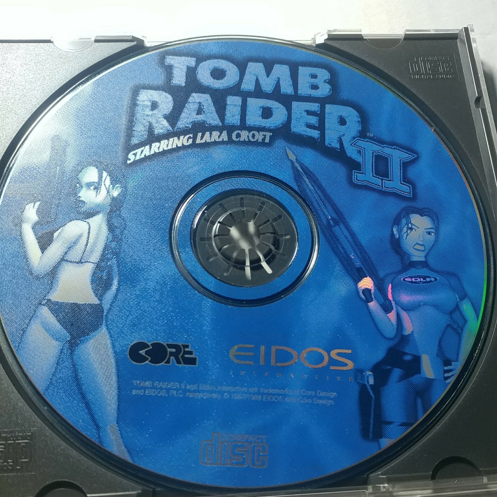 Tomb Raider II Staring Lara Croft-PC CD Rom Game-Eidos-1998-complete