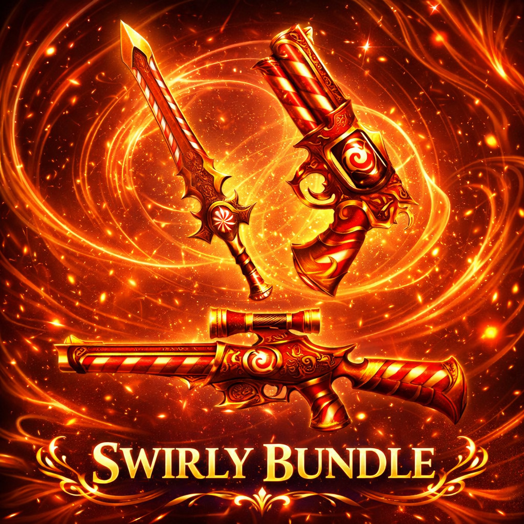 Swirly bundle MVSD Murderers VS Sheriff Duels | gun + knife + sniper