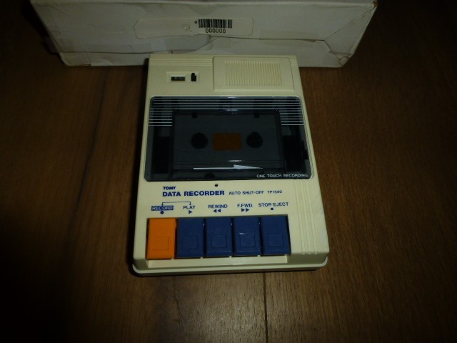 Tomy Tutor Computer – Data Recorder #8022 VERY RARE with Box