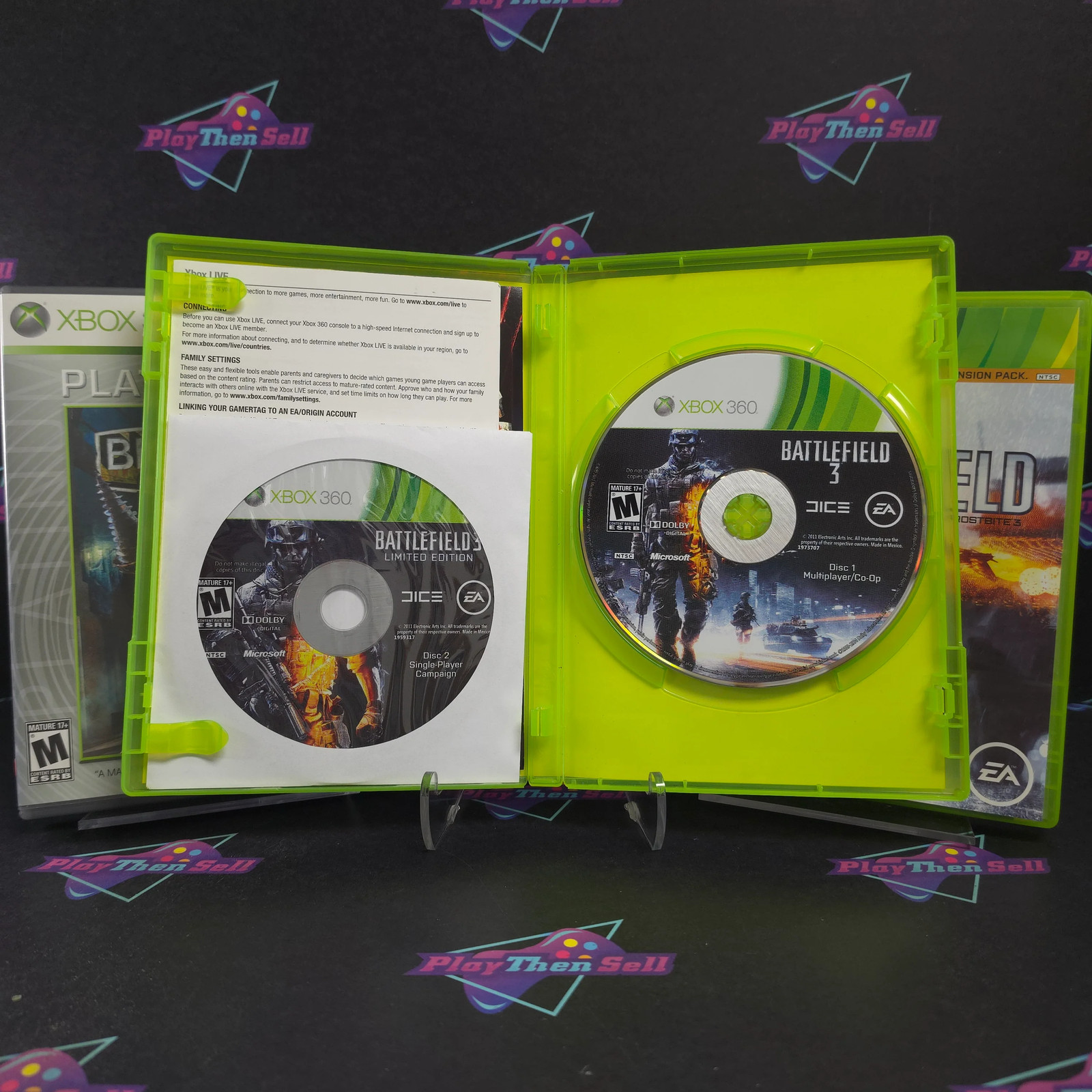 Shooter Collection (3-Game Lot Bundle) Battlefield 3 & 4, Bioshock – Very Good