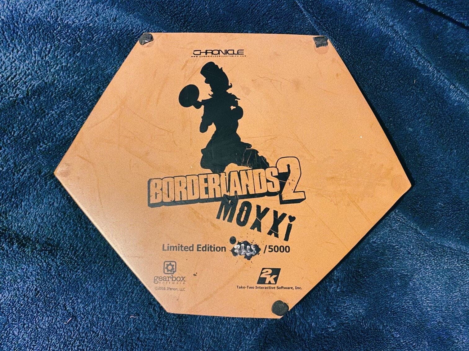 Borderlands 2 Mad Moxxi 1/4 Scale Statue Figure Chronicle #3668/5000 with box