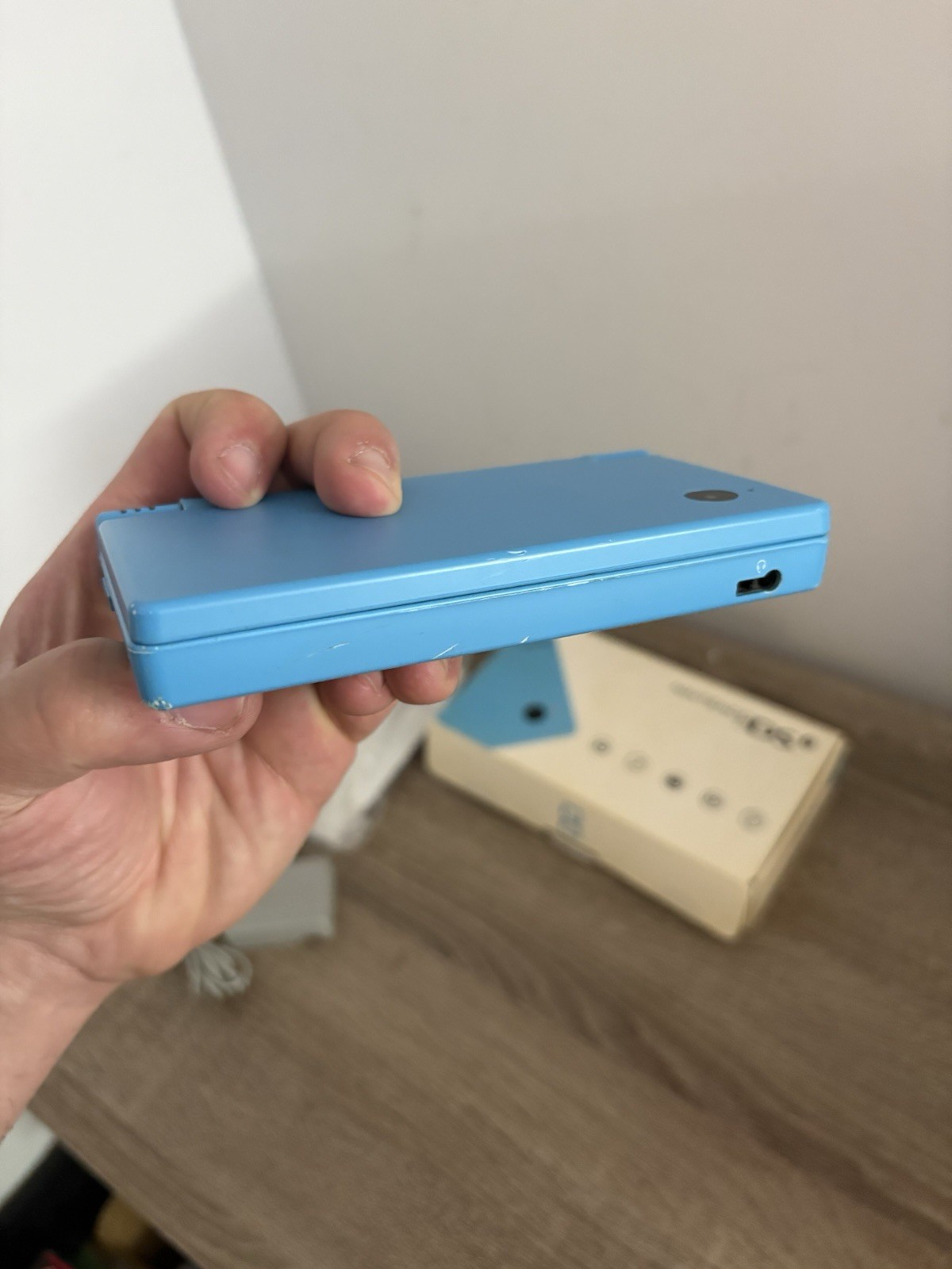 Nintendo DSi Light Blue Handheld Console Complete w/Box – Repair