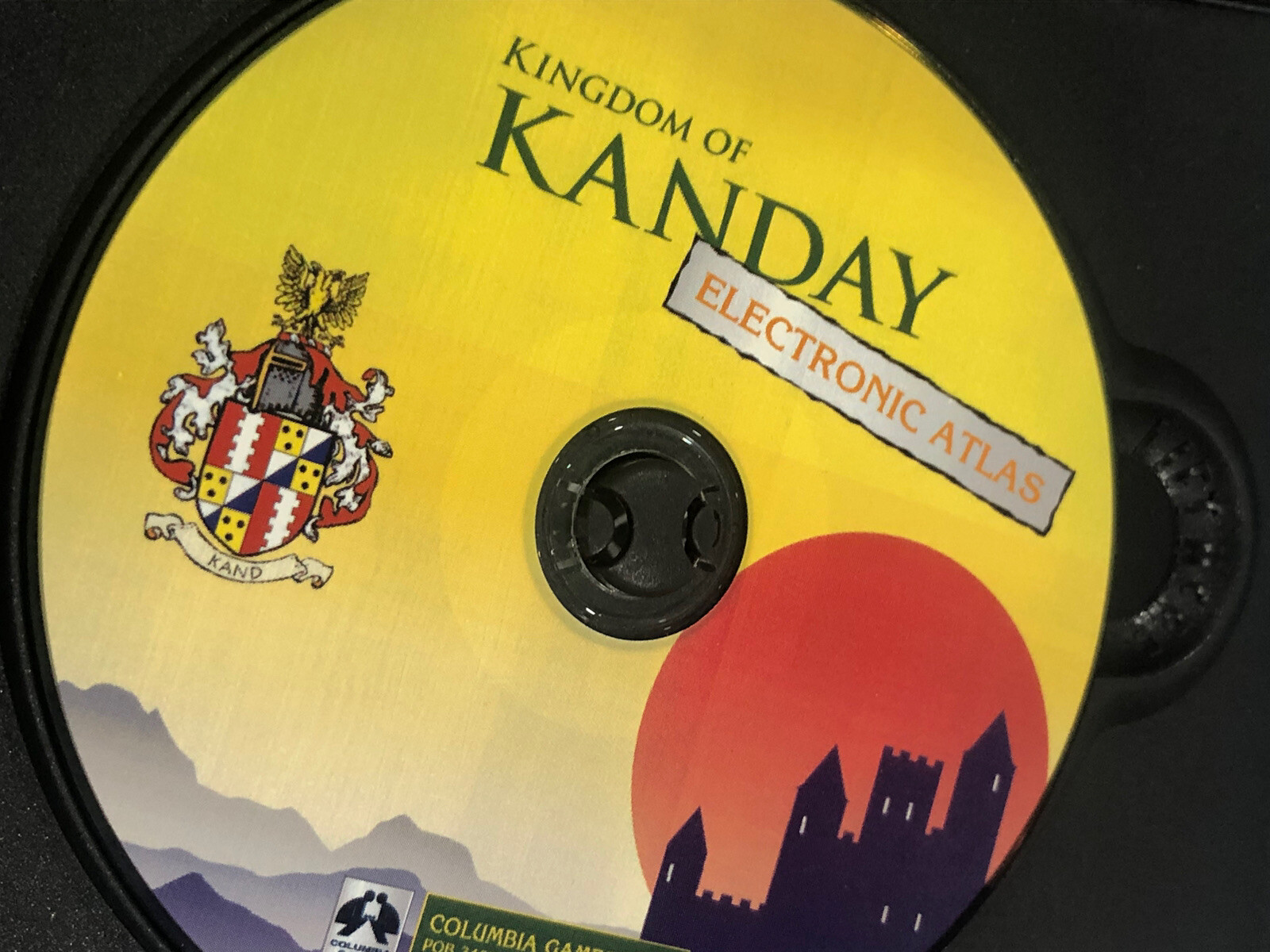 Harnmaster Kingdom Of Kanday Electronic Atlas CD ROM 2007 PC Fantasy Role Play