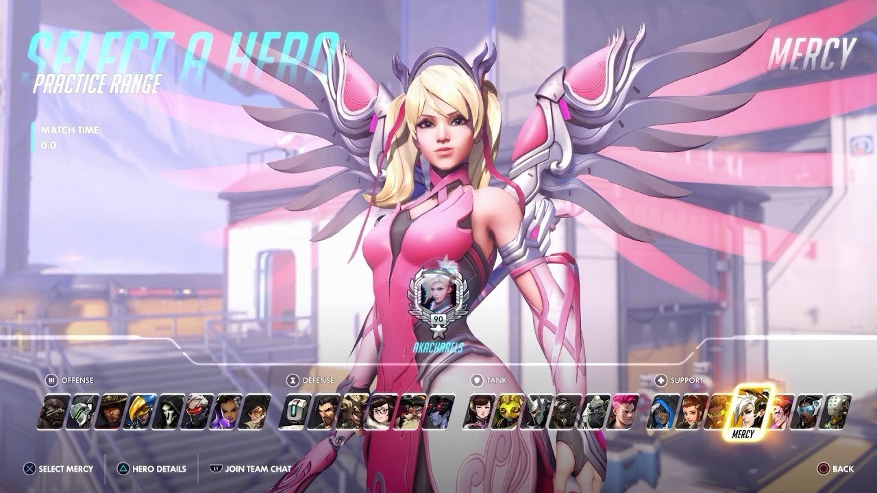 OVERWATCH Pink Mercy Skin (ALL PLATFORMS/READ DESC)