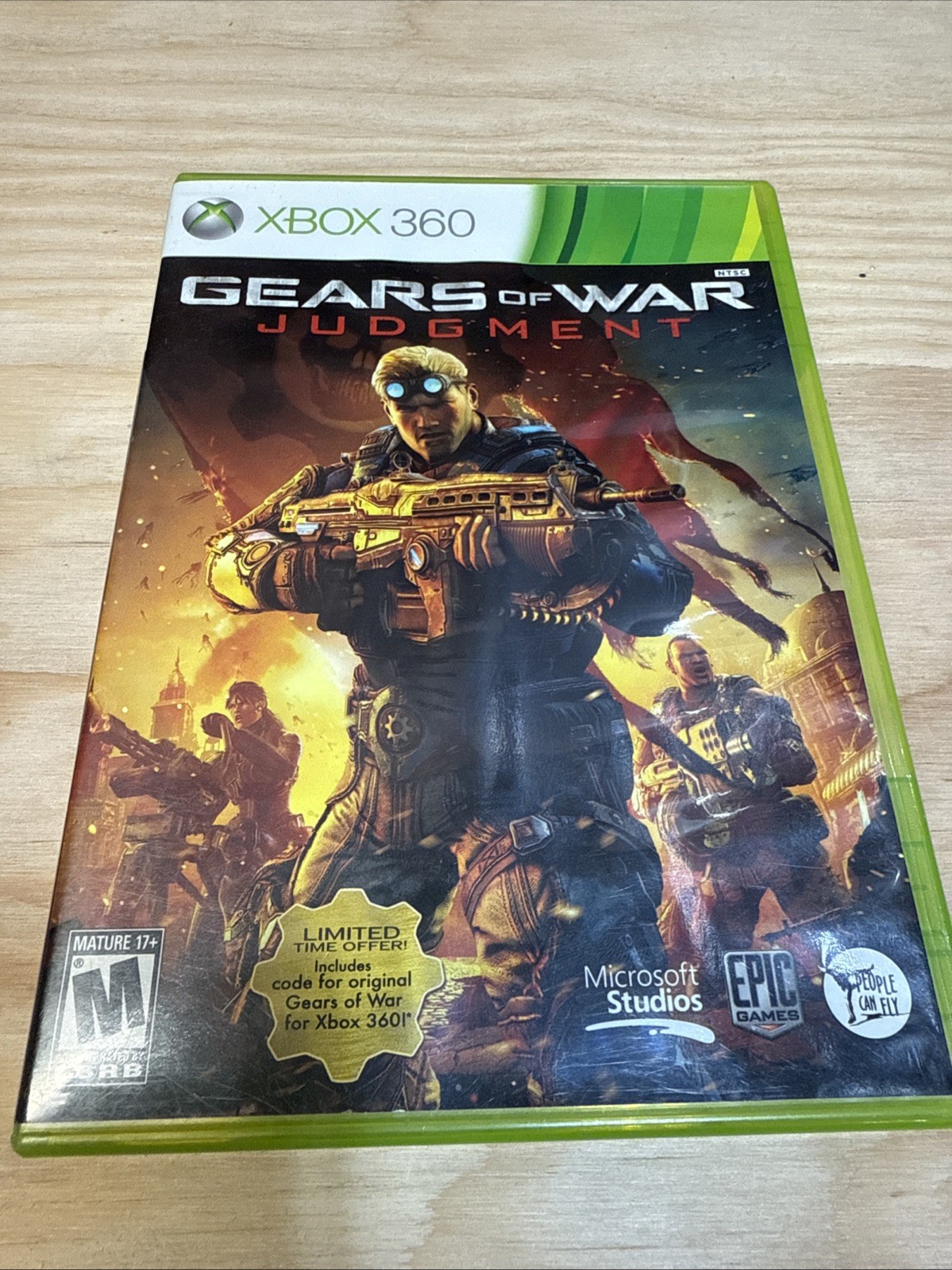 Gears of War: Judgment (Microsoft Xbox 360, 2013) CIB Verified Working Fast Ship