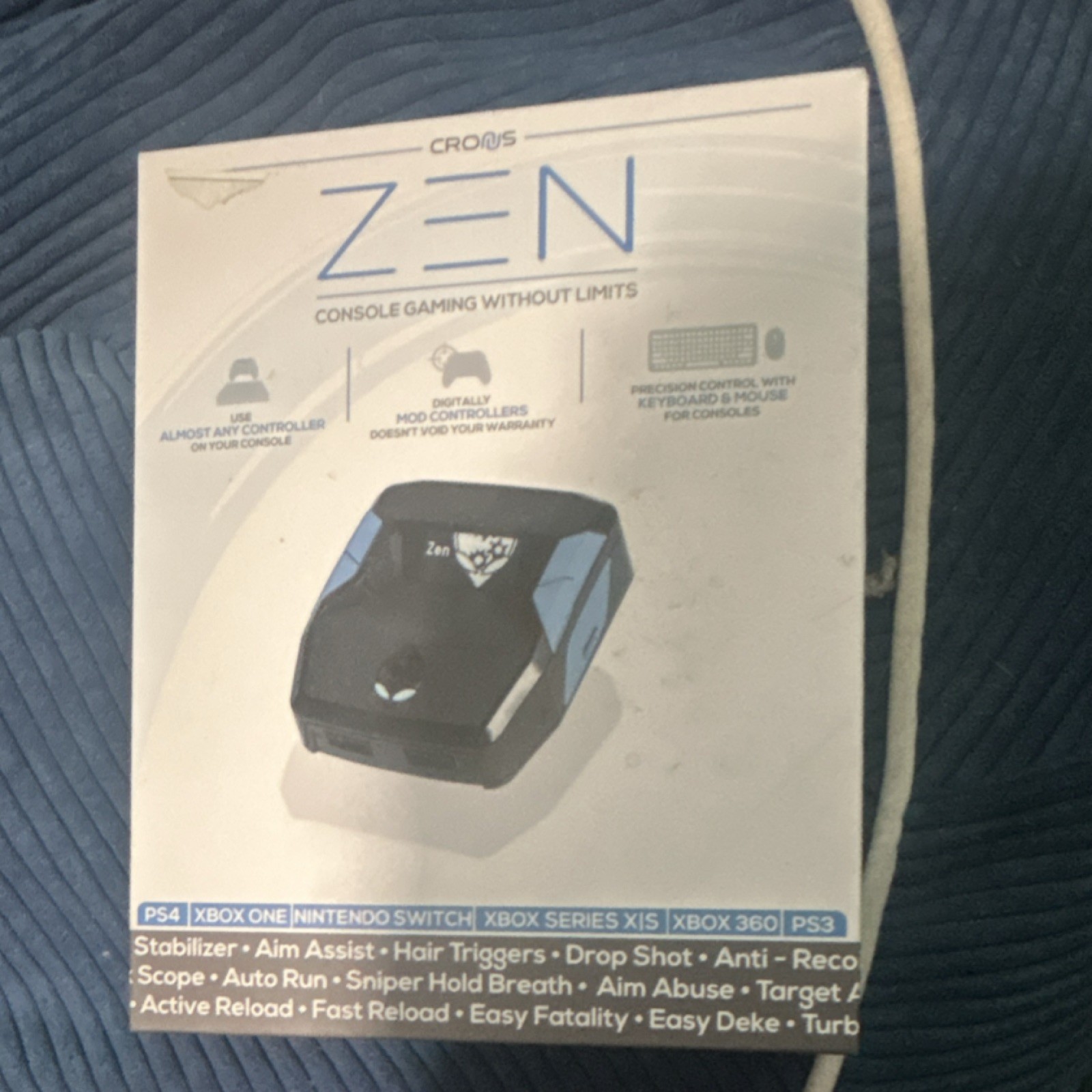 Cronus Zen Console Gaming Adapter for PS4 Xbox One Switch Series X|S 360 PS3