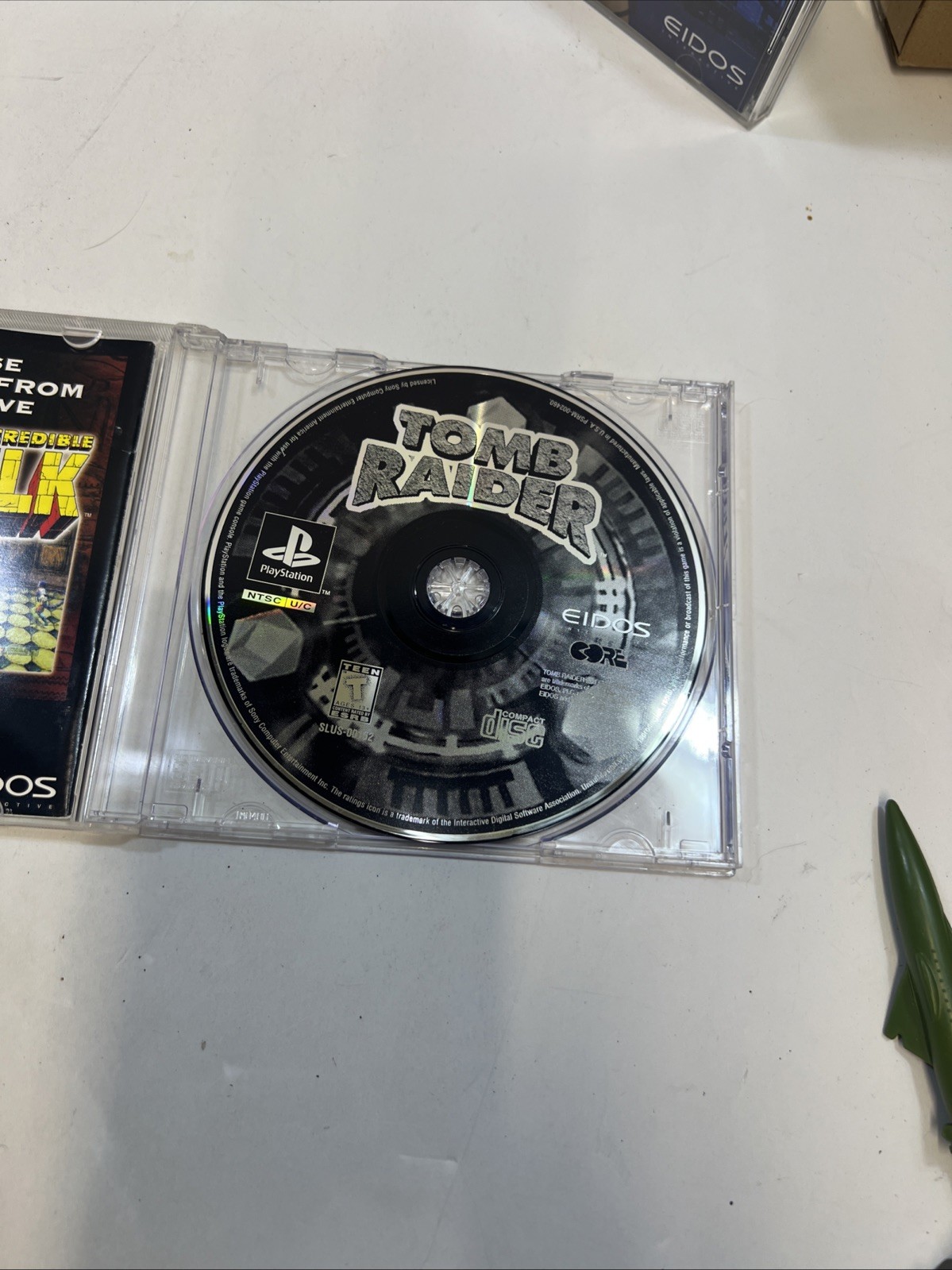 PS1 Playstation One PS 1 Tomb Raider 1, 2, &3 Complete CIB Tested & Working read