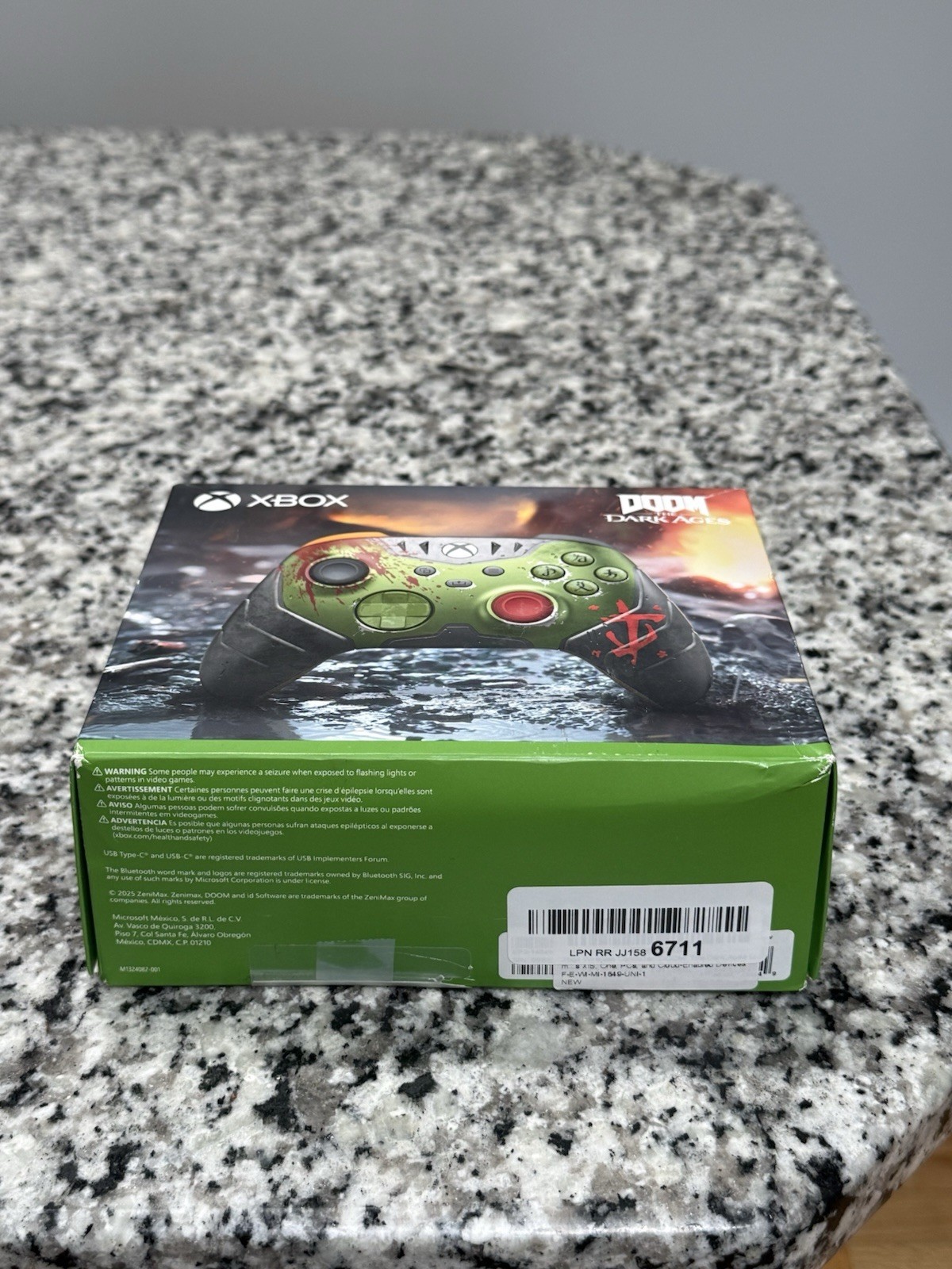 Microsoft Xbox Series X|S Wireless Controller Doom Dark Ages Special Edition