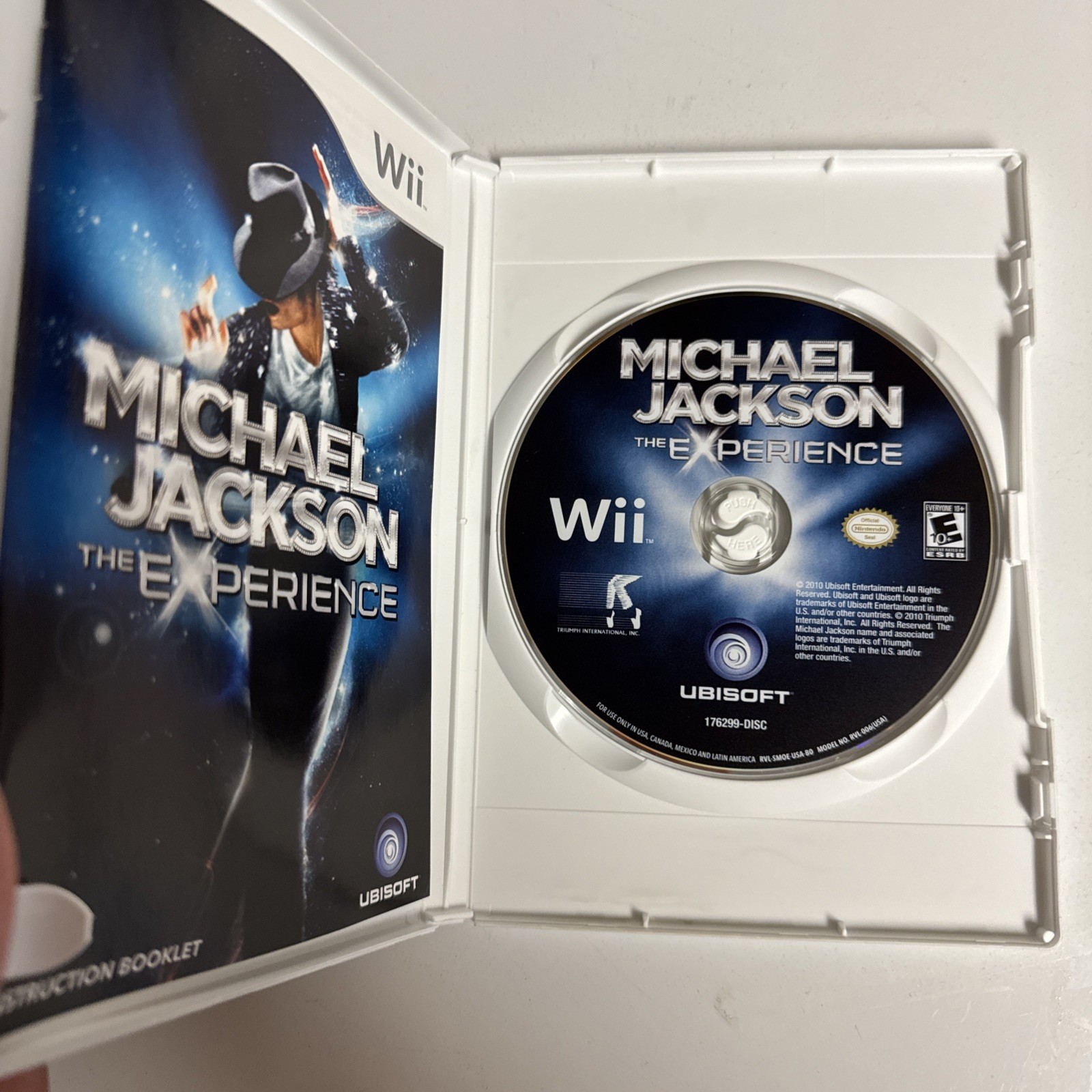 Michael Jackson: The Experience (Nintendo Wii, 2010) Complete CIB -Tested- Nice