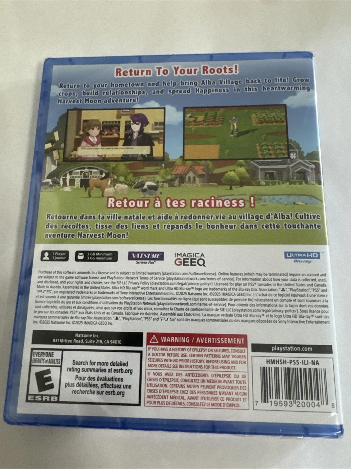 Harvest Moon: Home Sweet Home SE for PS5 – PlayStation 5 – Brand New