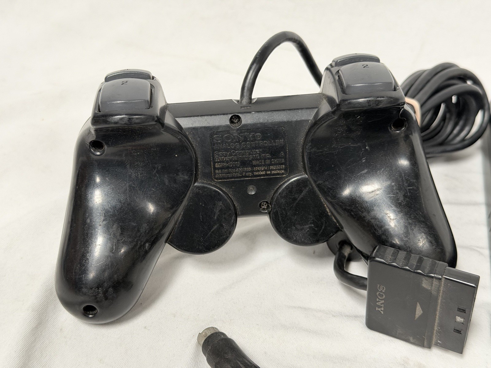 Sony PlayStation 2 PS2 Slim SCPH-70001 Console System OEM Bundle – Tested!!