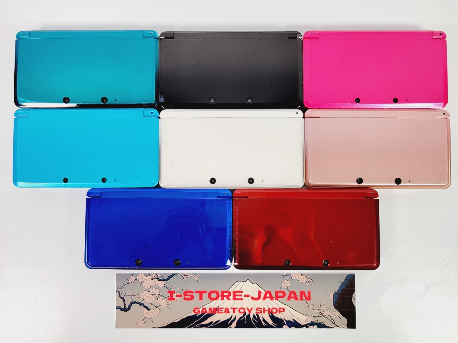 Nintendo 3DS Console Various Color Battery Charger Complete Region Free