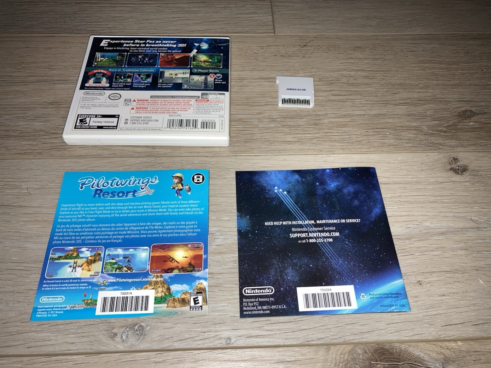 Star Fox 64 3D (Nintendo 3DS) CIB, Tested & Works! FREE shipping!