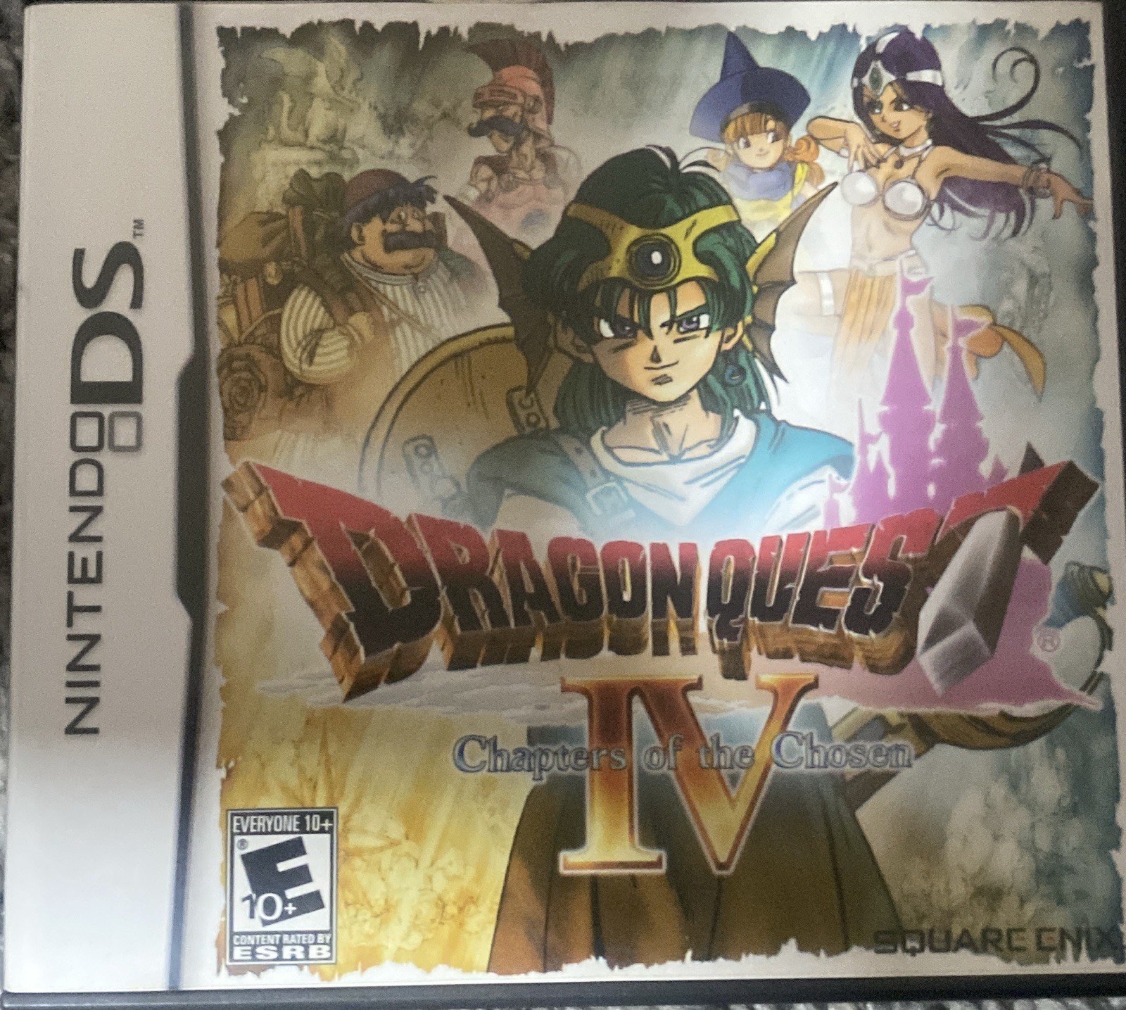 Square Enix Dragon Quest IV: Chapters of the Chosen Nintendo DS Manual E10+ NTSC