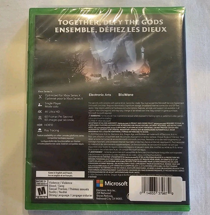 Dragon Age: The Veilguard – Deluxe Edition (Xbox Series X) New Sealed