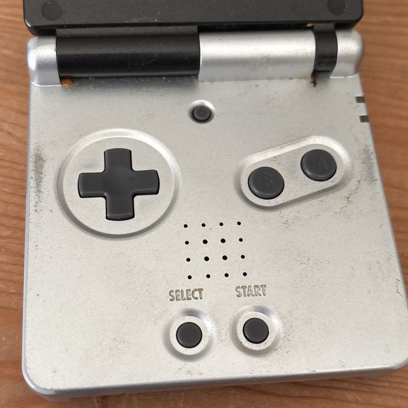 Nintendo Game Boy Advance SP Handheld System – Silver & Black NEW BATTERY