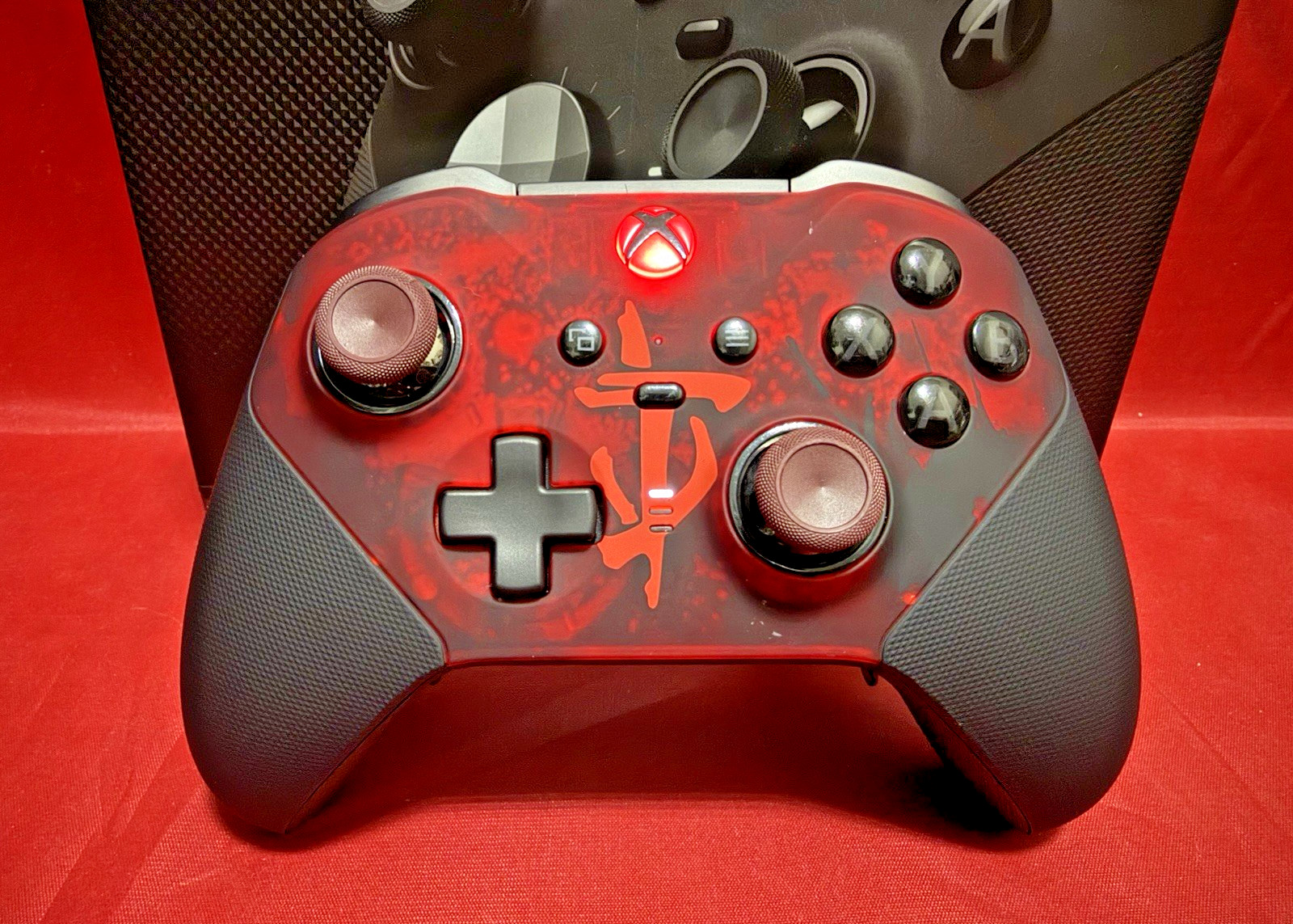Microsoft Xbox Elite Series 2 Controller- DOOM The Dark Ages Shell + Accs + Case