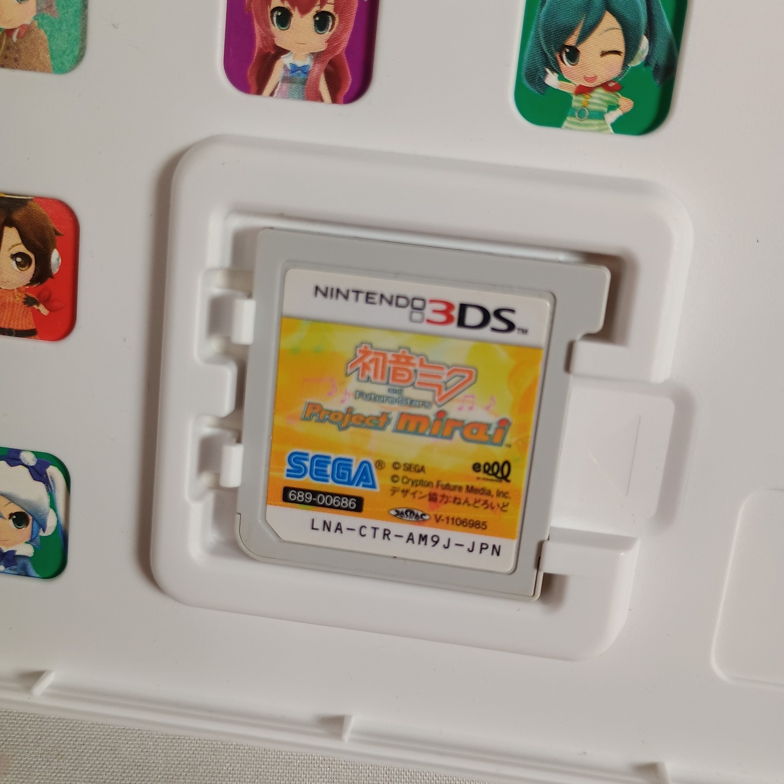 Japanese Nintendo 3DS Hatsune Miku Project Mirai CIB w/ AR Cards Japan Import