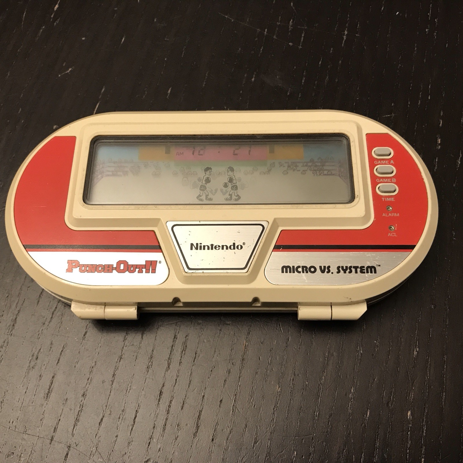 Nintendo Game And Watch Punch Out Boxing BX-301 Rare Variant