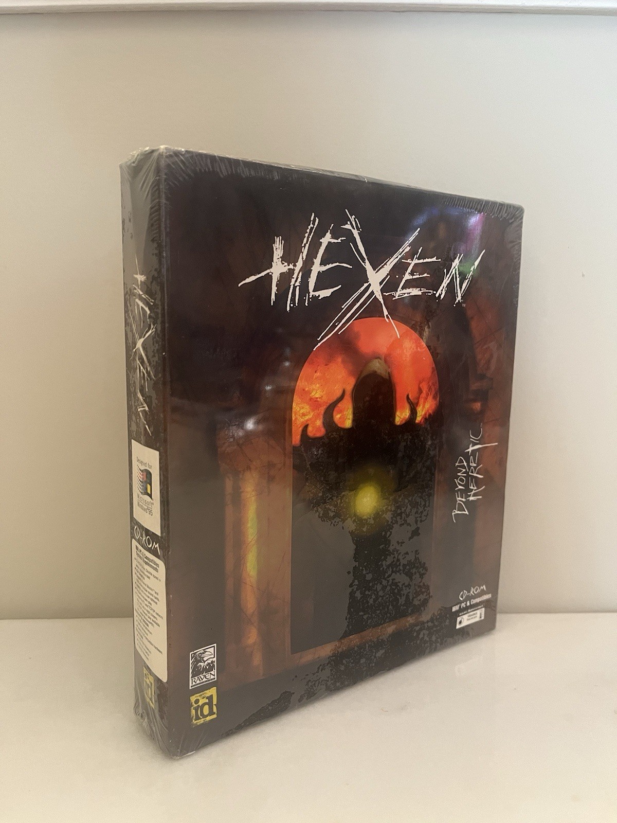 Brand New Hexen Beyond Heretic PC CD-ROM 1995 Big Box – Sealed – Rare