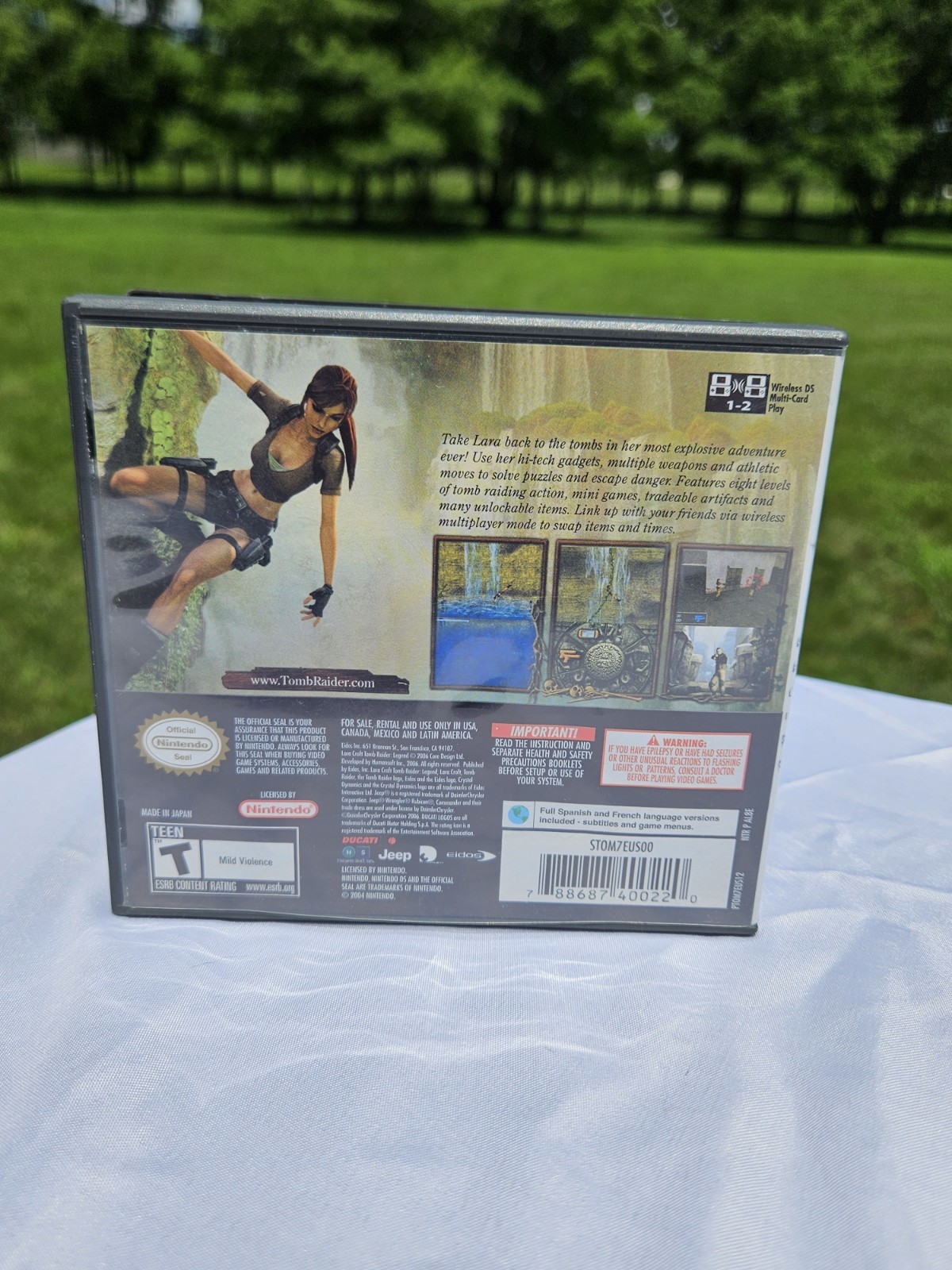 Lara Croft: Tomb Raider – Legend (Nintendo DS, 2006) Complete CIB | TESTED