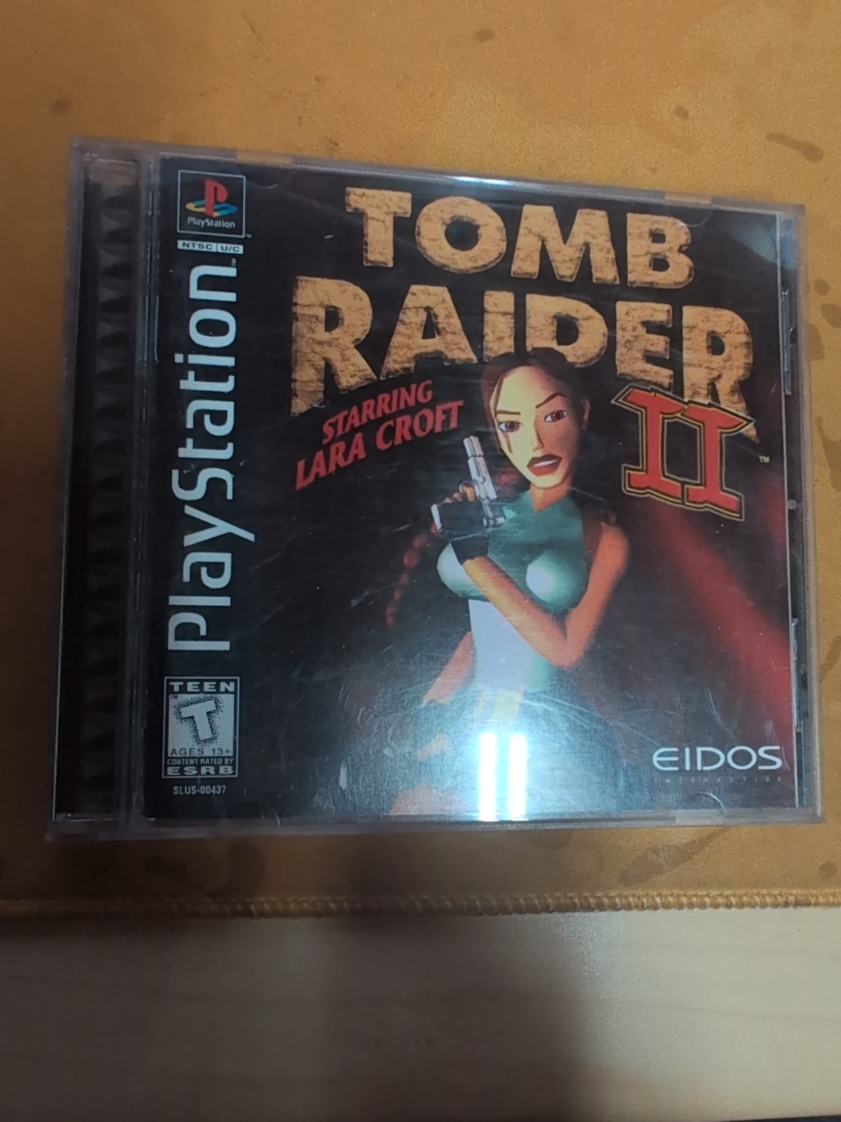 Tomb Raider II (PS1, 1997) Black Label CIB Tested Sony PlayStation Complete