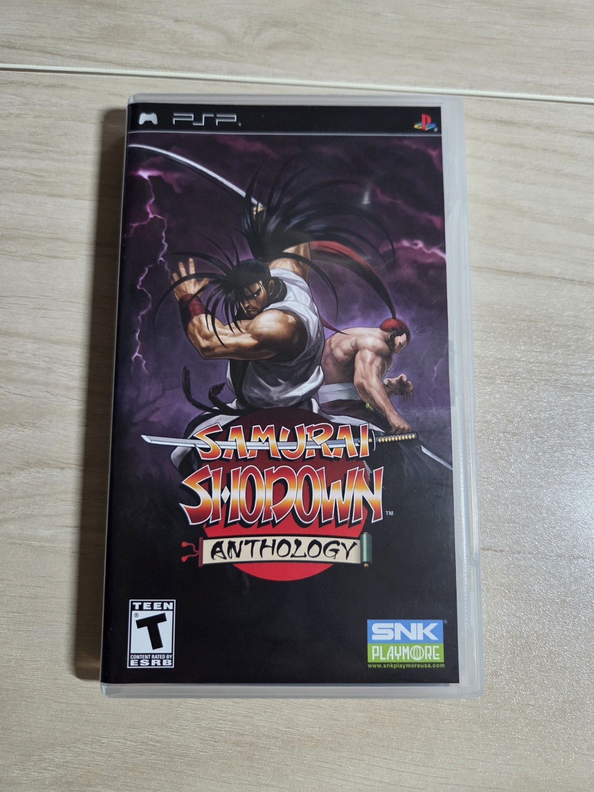 Sony PSP Game Lot CIB- Me & My Katamari, King of Fighters & Samurai Shodown VG