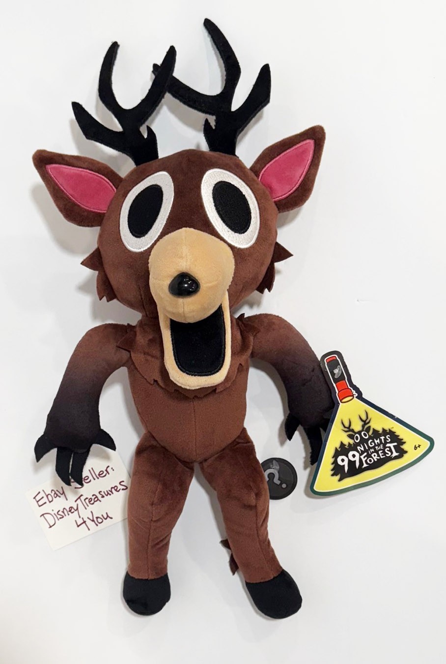 Official 99 Nights in the Forest BIG Deer Plush + Game Code PhatMojo Plushie NEW