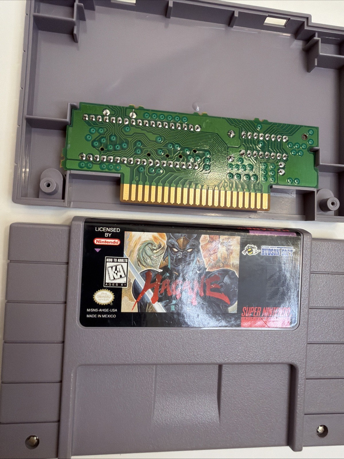 Hagane The Final Conflict Super Nintendo Game SNES Authentic +Collector Case