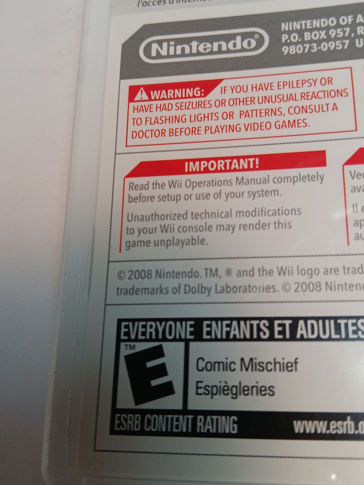 Mario Kart Wii (Nintendo Wii, 2008) CIB Complete w/ Manual – Tested