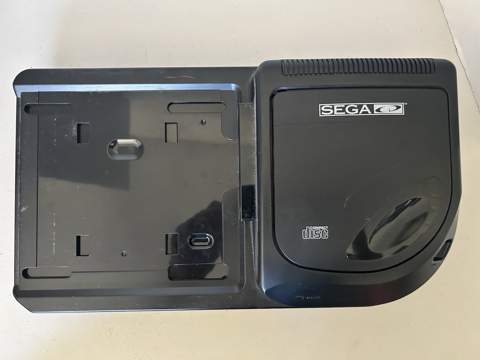Sega CD Model 2 Console Working w/ 2 Controllers & All Cables Tested Bundle