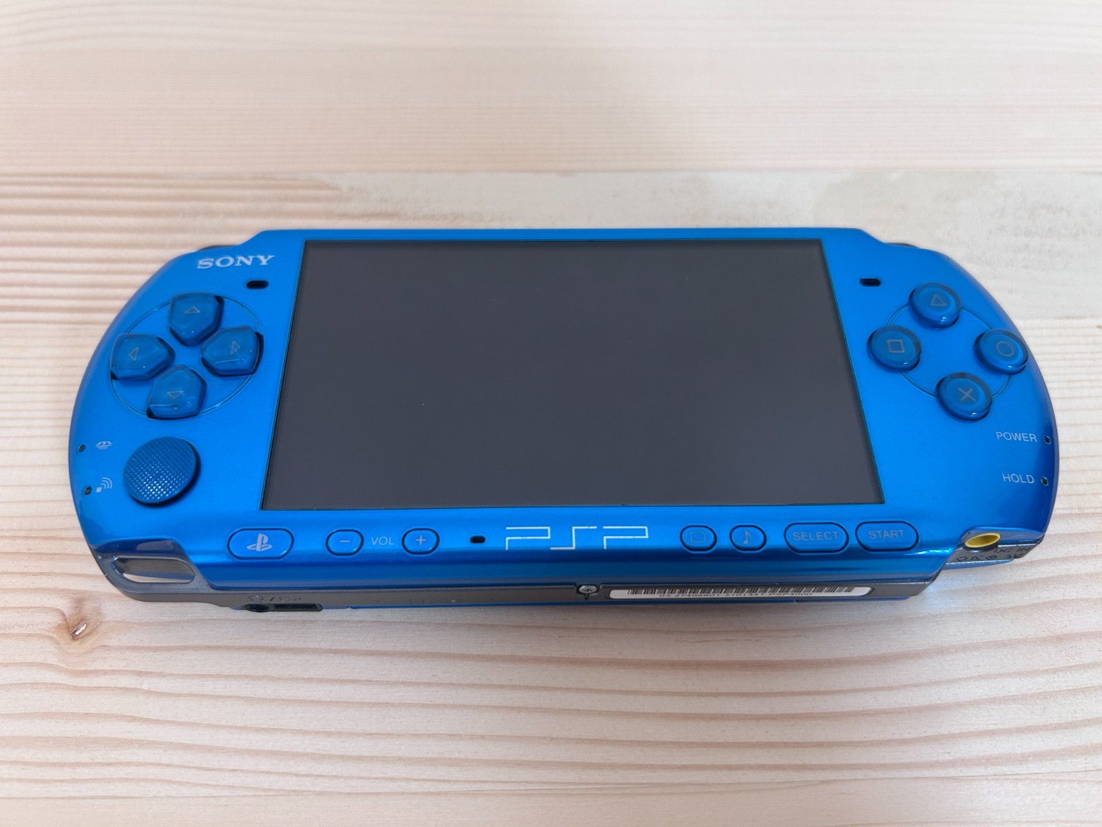 Sony PSP-3000 Console Vibrant Blue Japanese Region Free Serviced Tested Cleaned
