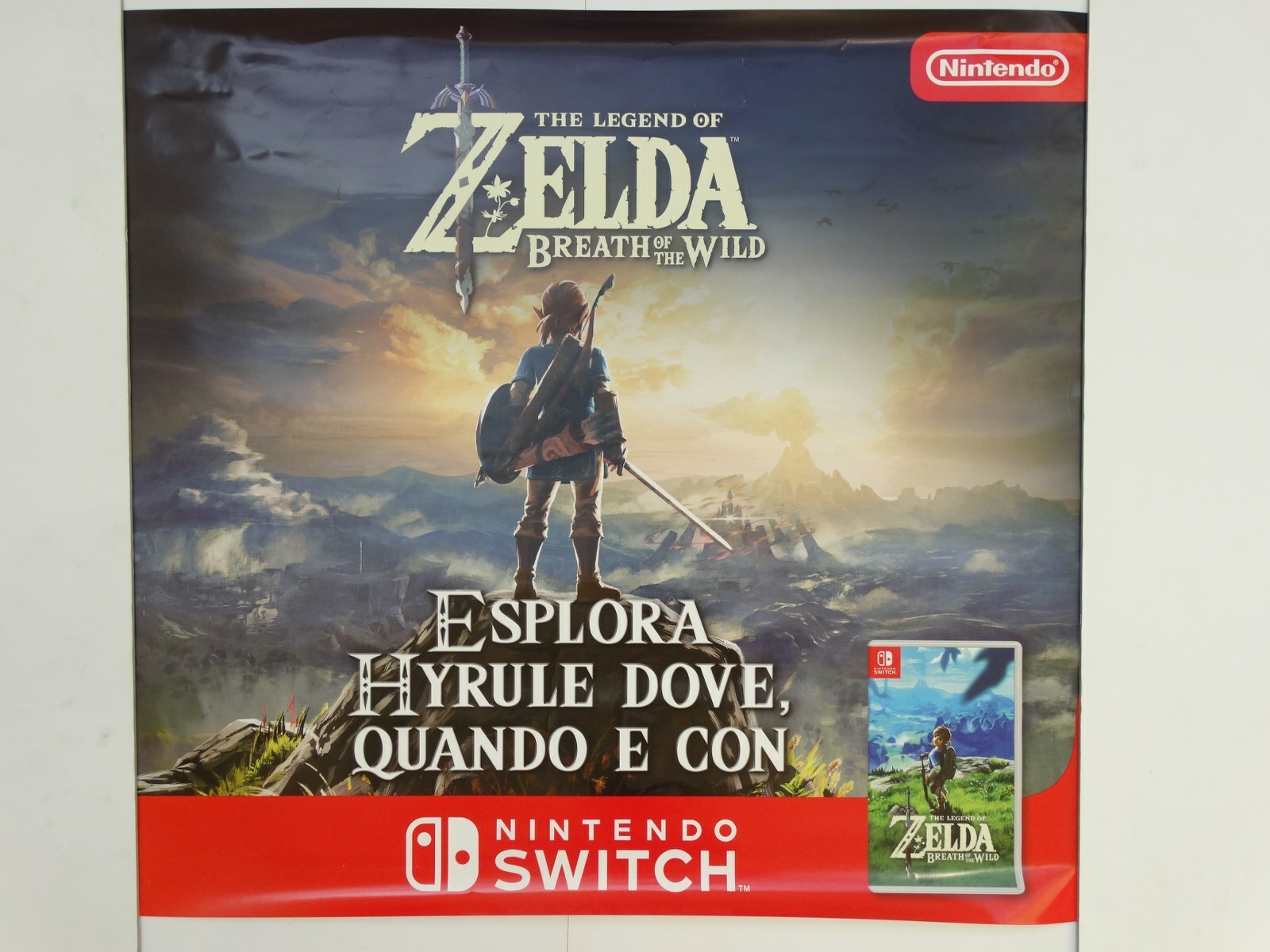 THE LEGEND OF ZELDA BREATH OF THE WILD OFFICIAL POSTER 70x80cm