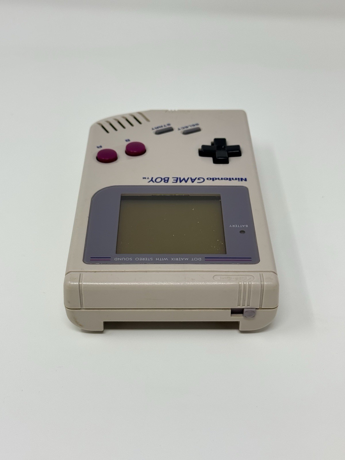 Nintendo Game Boy DMG Gray Handheld Console Tested
