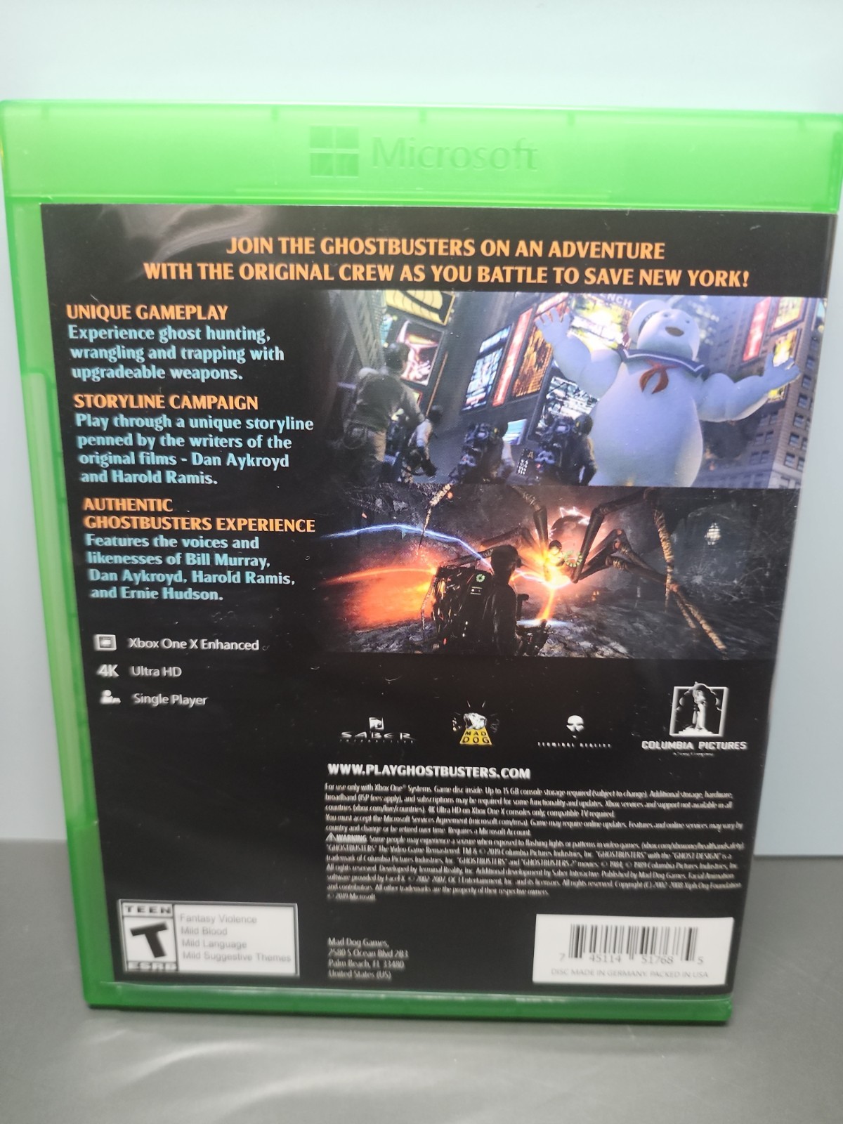 Ghostbusters The Video Game Xbox One Fast (Remastered) by Maddog