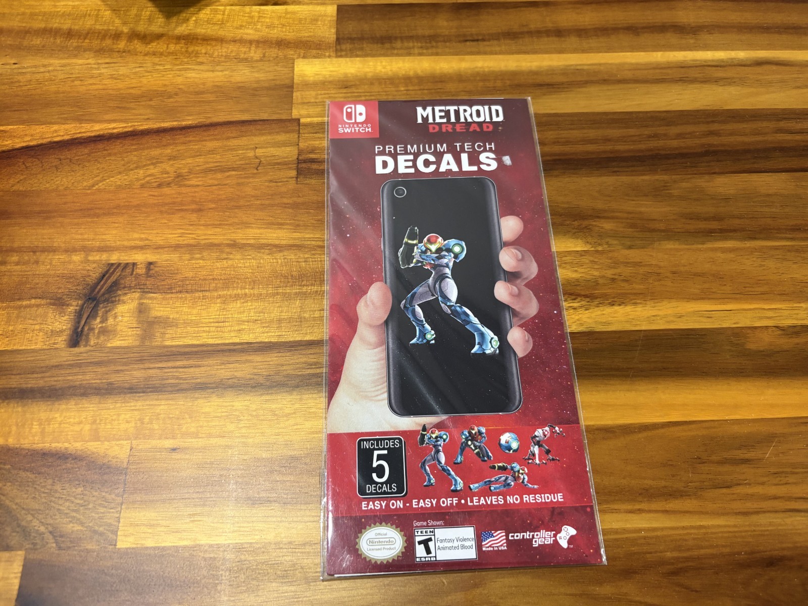 Metroid Dread Premium Tech Decals