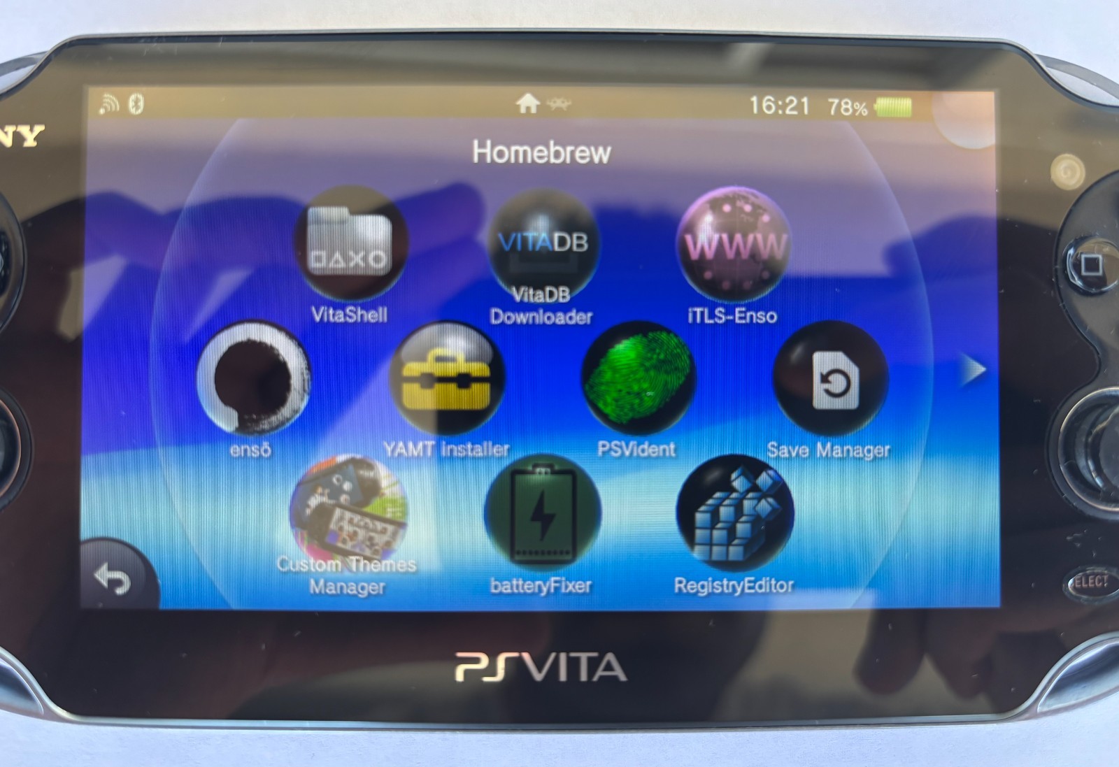 SONY PLAYSTATION VITA OLED PCH-1000/1100 FIRMWARE 3.65 128GB – SHIP IN 1-DAY