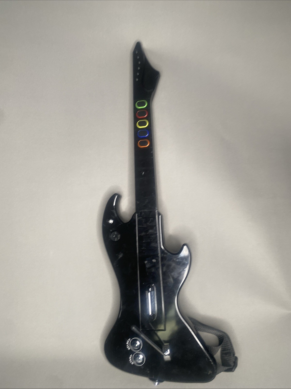 PS3 RT3300 React Black Wireless Guitar NO DONGLE Play Station 3, For Parts