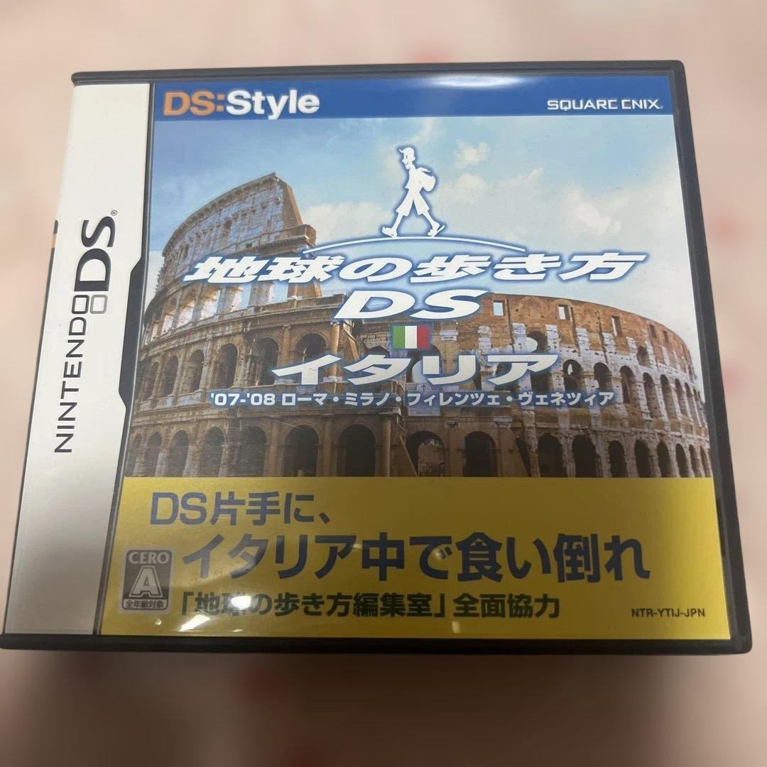 Chikyu no Arukikata Italy Nintendo DS Used Tested Japanese ver with Case