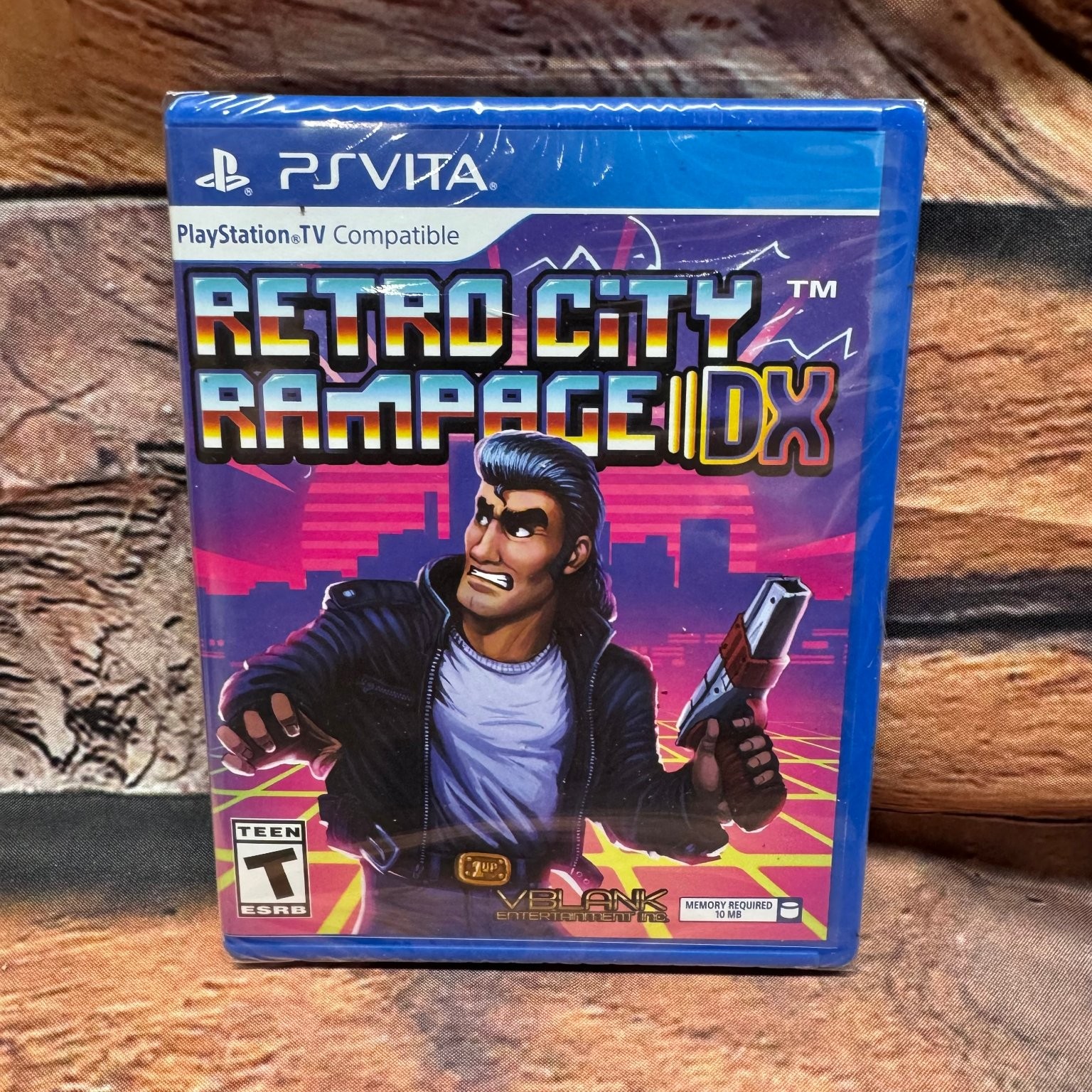 Retro City Rampage DX PS Vita Video Game Open World Action Pixel Art