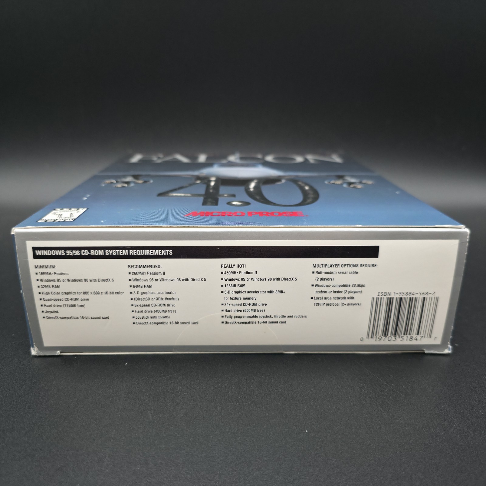 Falcon 4.0, 1998, Big Box, New & Sealed