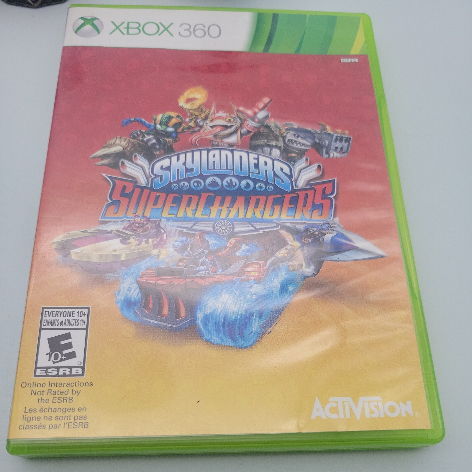 Skylanders SuperChargers Game +Portal of Power Base For Xbox 360 And Figures