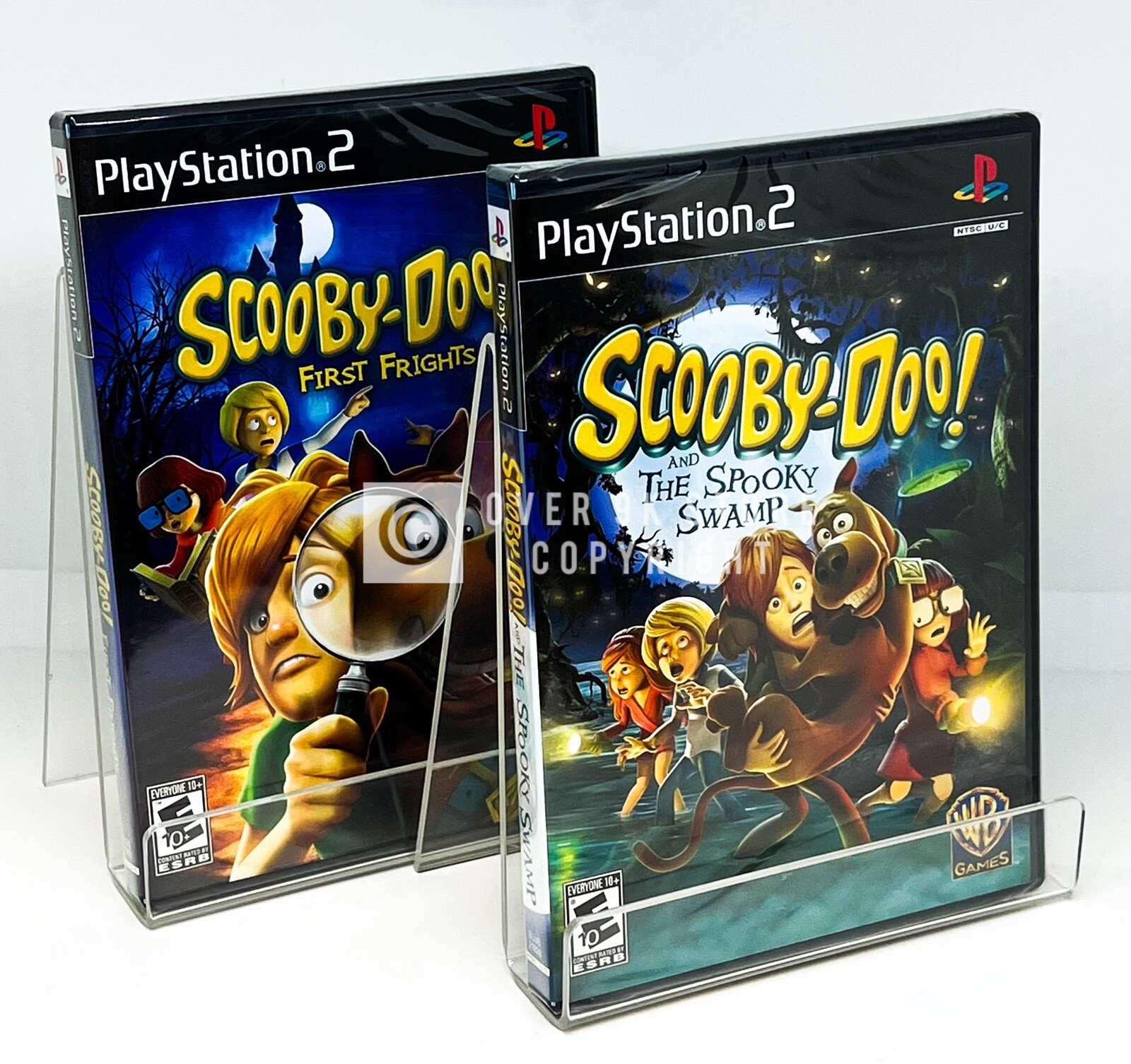 Scooby Doo! First Frights + Scooby Doo! And The Spooky Swamp – PS2 – New