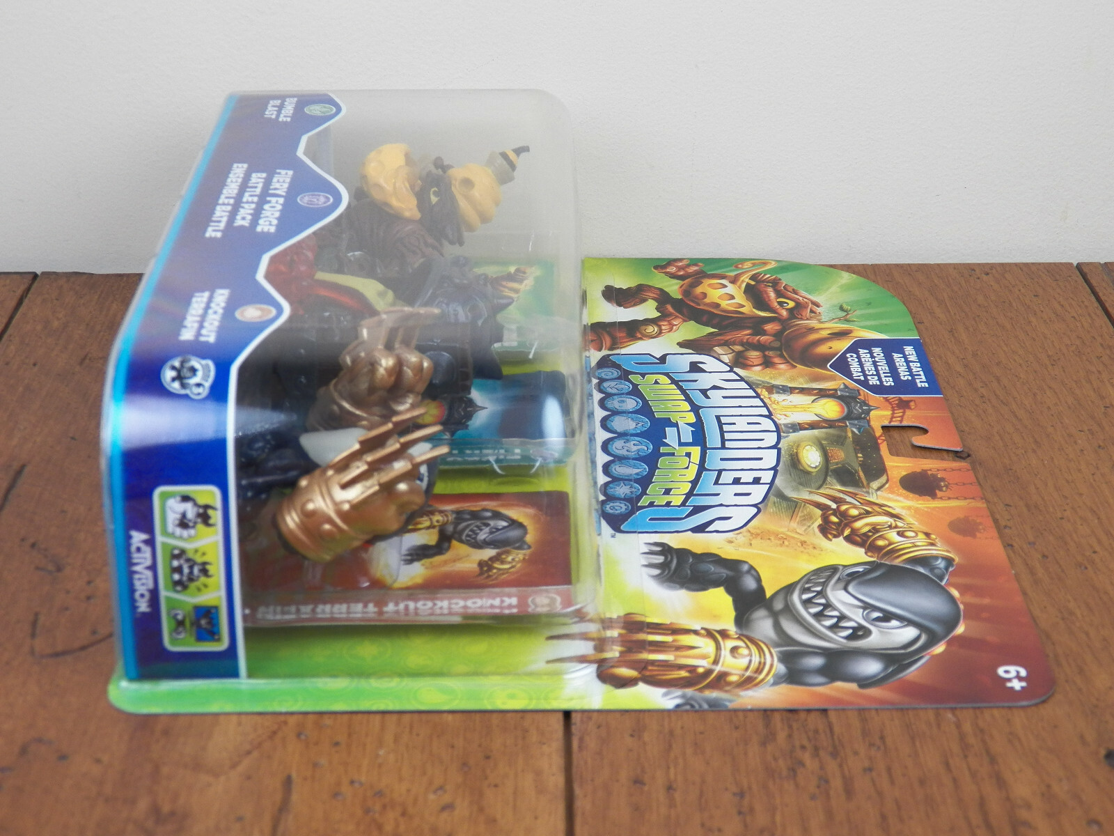 Skylanders Fiery Forge Battle Pack Bumble Blast Knockout Terrafin -Swap- **NEW**